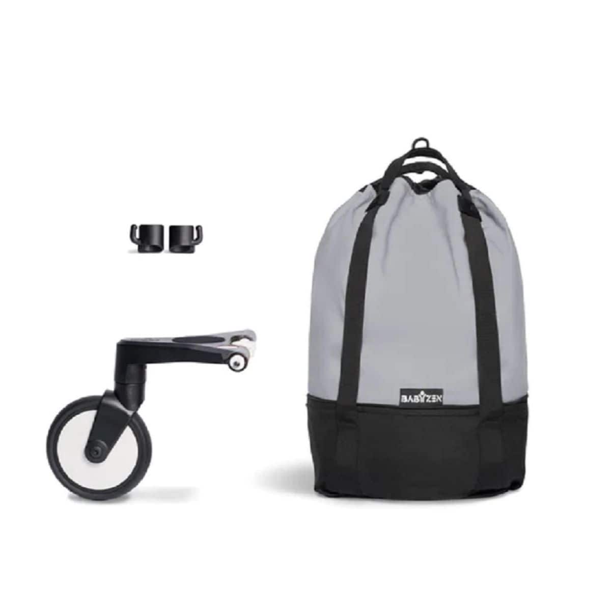 BABYZEN YOYO バック BABYZEN YOYO Bag, Black - Provides Additional, Sturdy